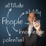 People skills, knowledge, ability, attitude and potential